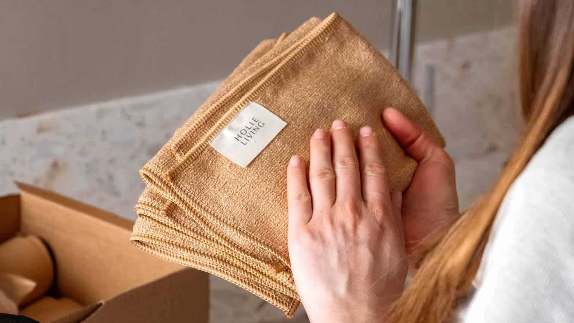 Allzwecktuch aus Naturfasern